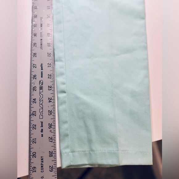 City Chic Vintage High Trouser Waist Pleated Dress Pant Sky Blue Teal SZ… - Picture 15 of 16